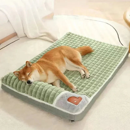 Honden- en Kattenmand met Afneembare Wasbare Hoes en Gevoerde Bodem