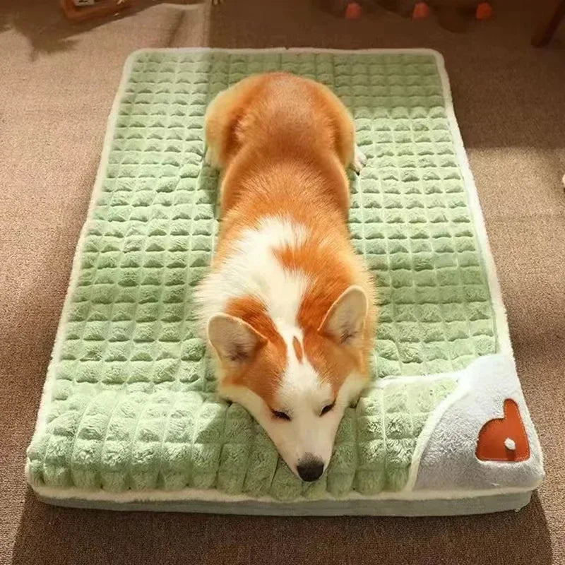 Honden- en Kattenmand met Afneembare Wasbare Hoes en Gevoerde Bodem
