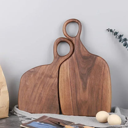 Houten Snijplank met Ringgreep voor Snijden en Serveren