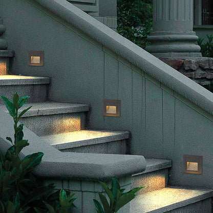 Inbouw LED Trapverlichting Buiten Minimalistisch met Bewegingssensor