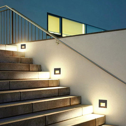Inbouw LED Trapverlichting Buiten Minimalistisch met Bewegingssensor