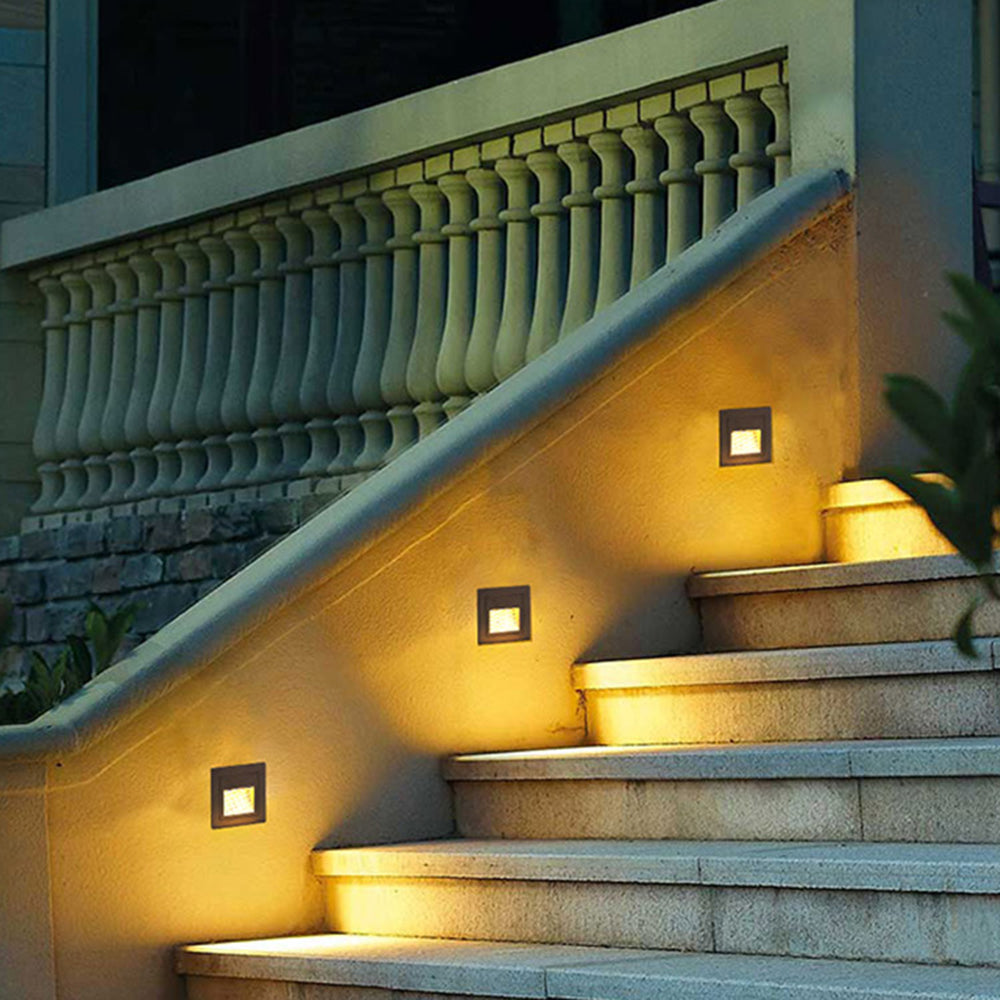 Inbouw LED Trapverlichting Buiten Minimalistisch met Bewegingssensor