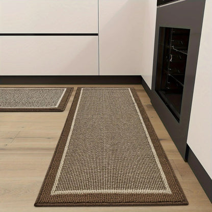 Keukenloper Antislip met Rand Design en Wasbaar Oppervlak
