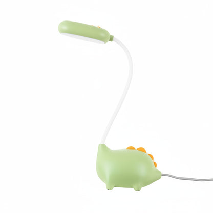 Kindertafellamp LED Dimbaar met Flexibele Arm en Dinosaurus Design