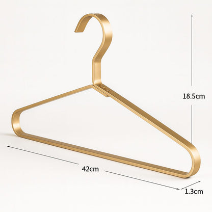 Kledinghangers Metaal Platzsparend Smal Profiel 10-pack