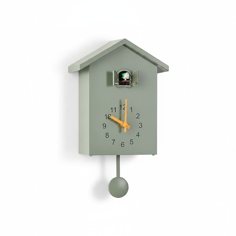 Koekoeksklok met Slinger Huisvorm Modernist Design
