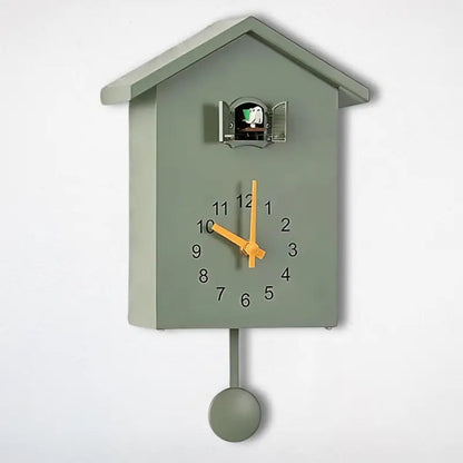 Koekoeksklok met Slinger Huisvorm Modernist Design