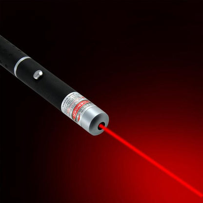 Laserpointer Pen Verstelbaar Vermogen 1-5 mW Rood Groen Blauw