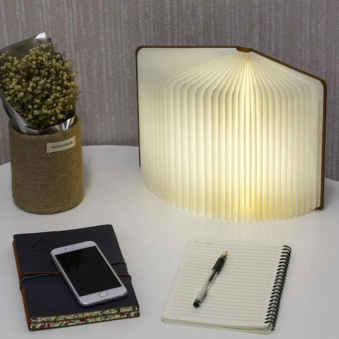 LED Boeklamp Tafellamp Opvouwbaar met USB Opladen
