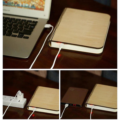 LED Boeklamp Tafellamp Opvouwbaar met USB Opladen
