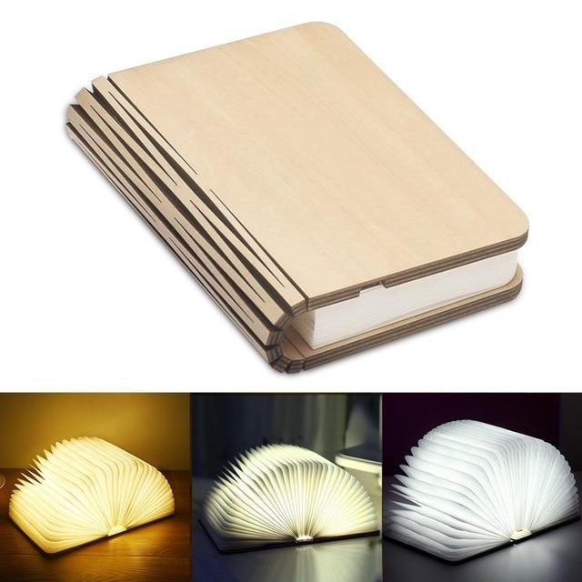 LED Boeklamp Tafellamp Opvouwbaar met USB Opladen