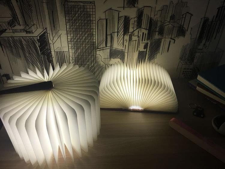 LED Boeklamp Tafellamp Opvouwbaar met USB Opladen