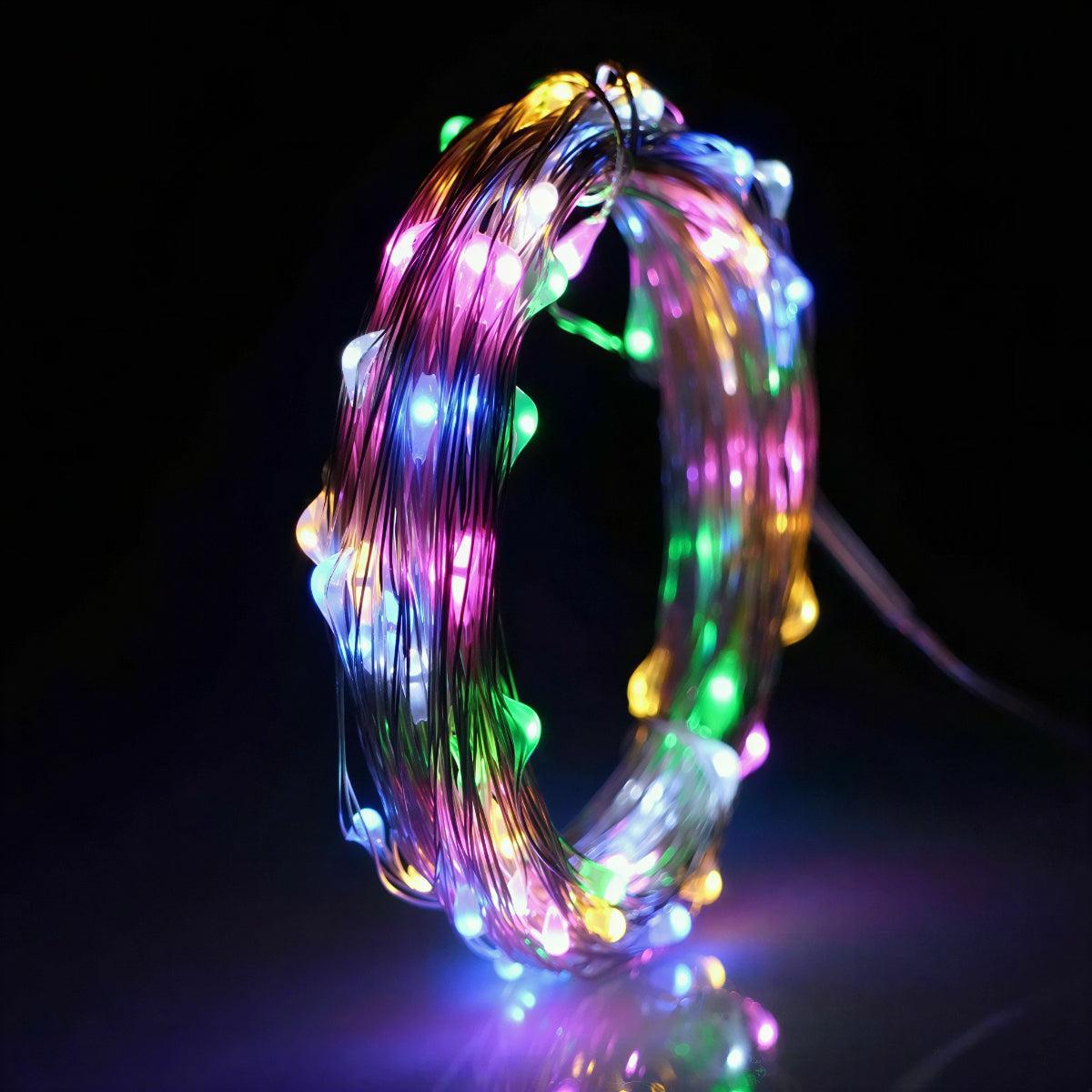 LED Fairy Lights op Batterijen met Buigbaar Koperdraad