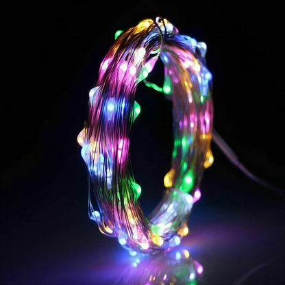 LED Fairy Lights op Batterijen met Buigbaar Koperdraad