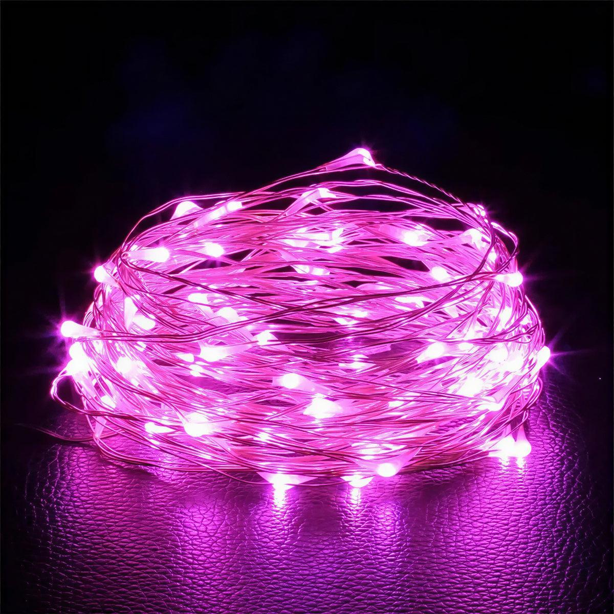 LED Fairy Lights op Batterijen met Buigbaar Koperdraad