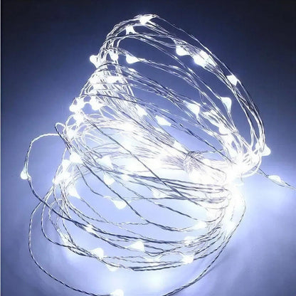 LED Fairy Lights op Batterijen met Buigbaar Koperdraad ##POS:6##