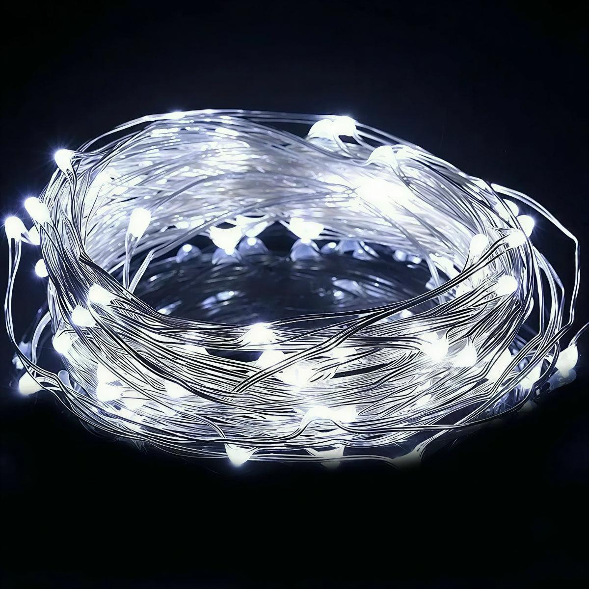 LED Fairy Lights op Batterijen met Buigbaar Koperdraad