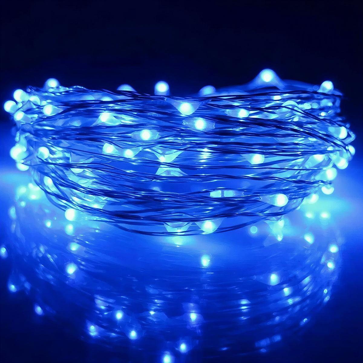 LED Fairy Lights op Batterijen met Buigbaar Koperdraad