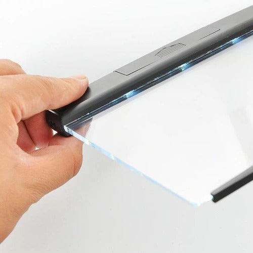 LED Leeslamp voor Boeken met Flat Panel en Klembevestiging