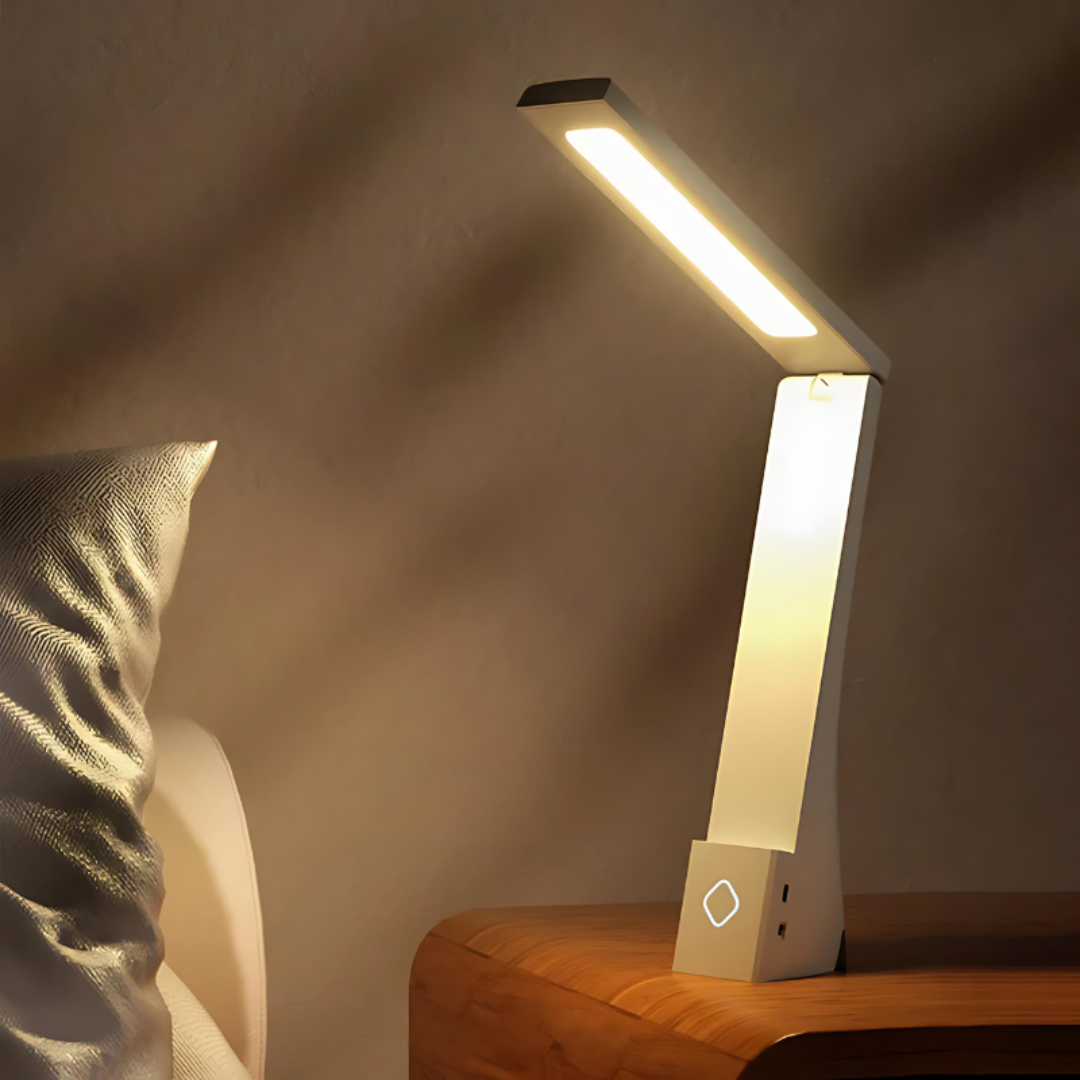 LED Tafellamp Minimalist Opvouwbaar met Touch Bediening en USB Opladen