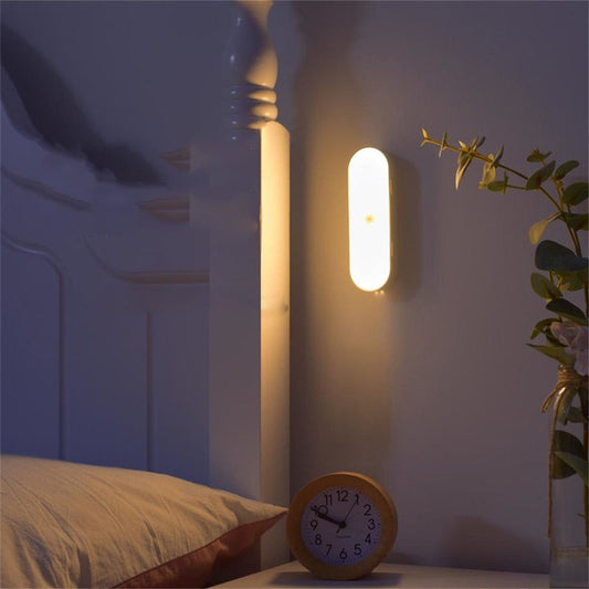 LED Wandlamp Minimalistisch met Bewegingssensor en USB Oplaadbaar ##POS:2##