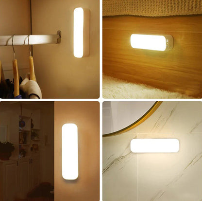 LED Wandlamp Minimalistisch met Bewegingssensor en USB Oplaadbaar