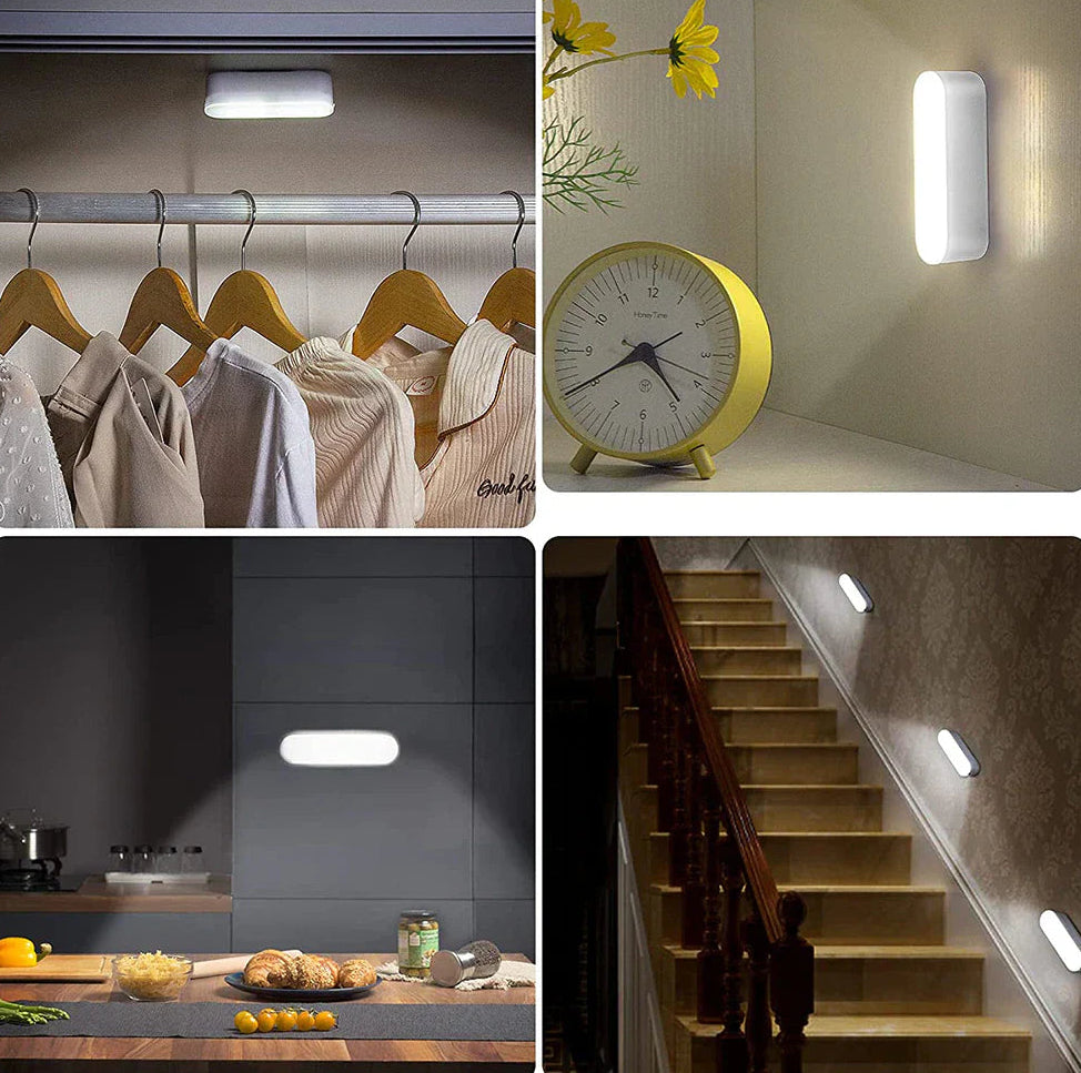 LED Wandlamp Minimalistisch met Bewegingssensor en USB Oplaadbaar
