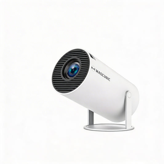 Mini Beamer 4K met Android 11 - Draagbare Projector met WiFi 6 en Bluetooth