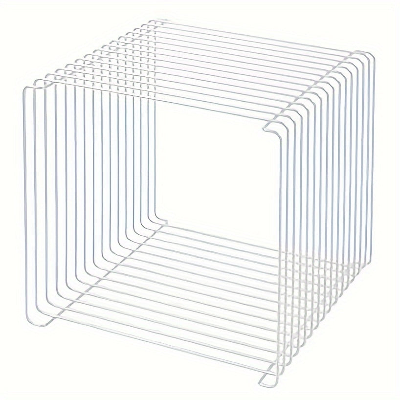 Modulaire Draadkubus Bijzettafel en Boekenplank Stapelbaar Metaal