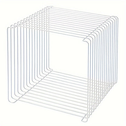 Modulaire Draadkubus Bijzettafel en Boekenplank Stapelbaar Metaal