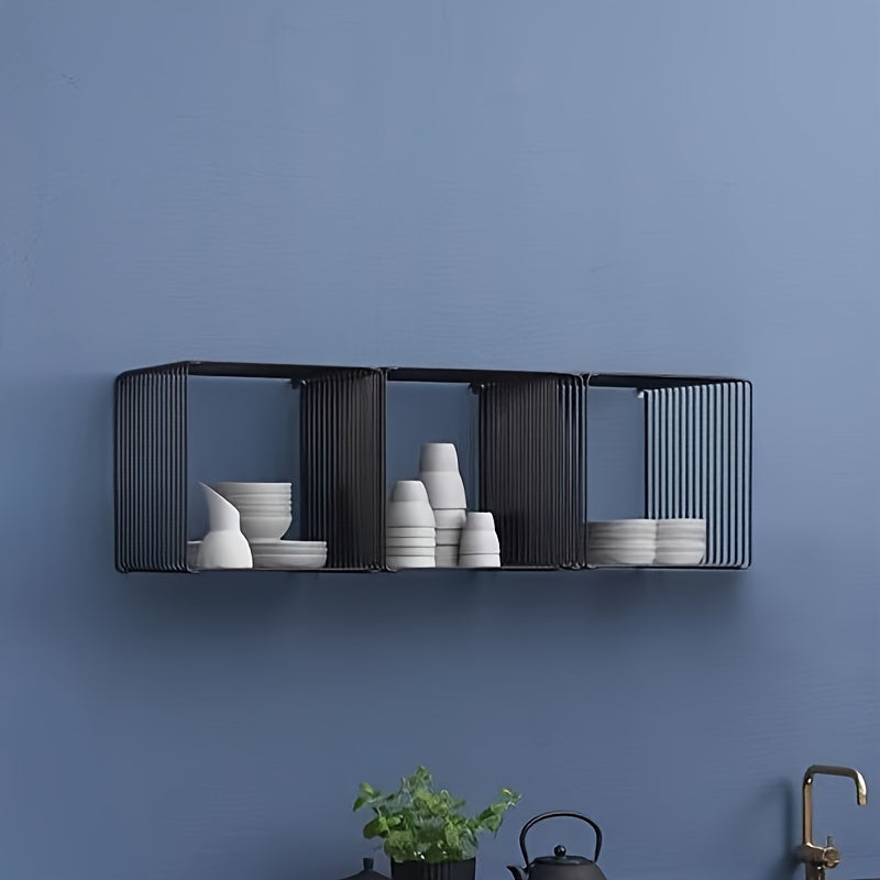 Modulaire Draadkubus Bijzettafel en Boekenplank Stapelbaar Metaal ##POS:7##