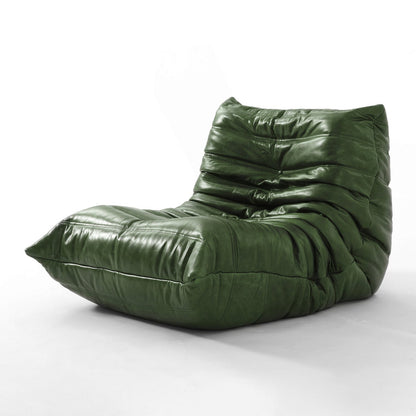 Modulaire Lounge Fauteuil en Bank Retro Design met Geplooide Bekleding