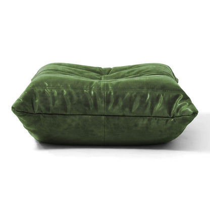 Modulaire Lounge Fauteuil en Bank Retro Design met Geplooide Bekleding