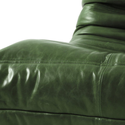 Modulaire Lounge Fauteuil en Bank Retro Design met Geplooide Bekleding