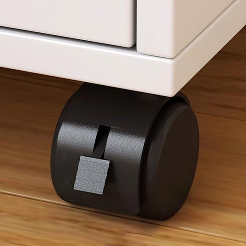 Nachtkastje Minimalistisch met Lade, Open Vak en Kast voor Slaapkamer ##POS:11##