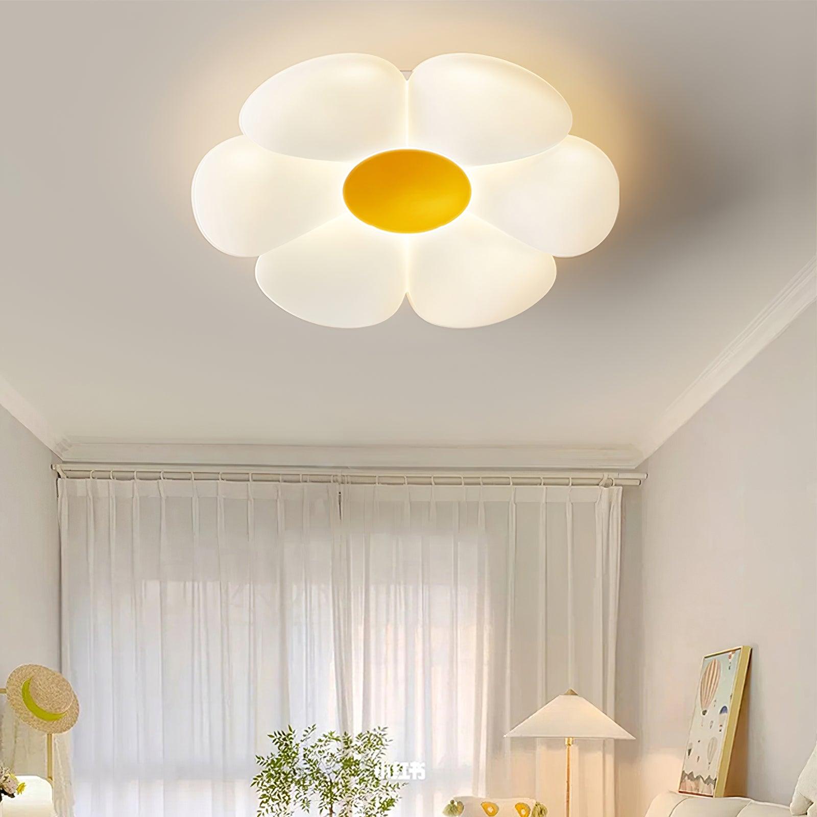 Plafondlamp Bloem Kinderkamer met Geïntegreerde LED en Dimbare Uitvoering