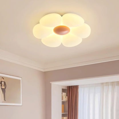 Plafondlamp Bloem Kinderkamer met Geïntegreerde LED en Dimbare Uitvoering