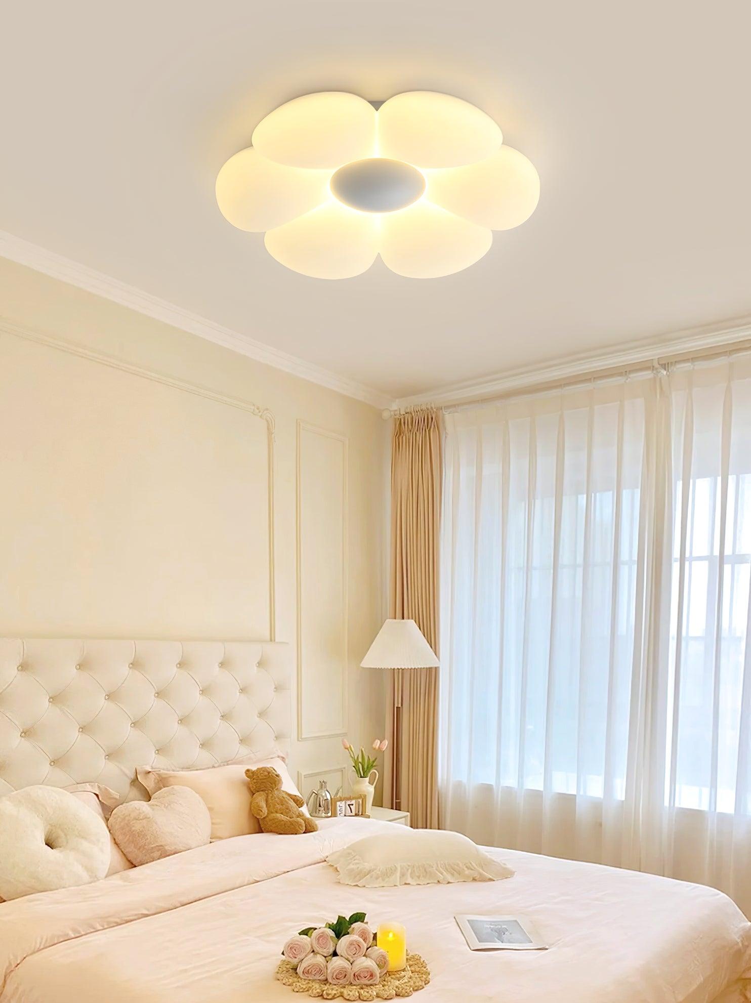 Plafondlamp Bloem Kinderkamer met Geïntegreerde LED en Dimbare Uitvoering