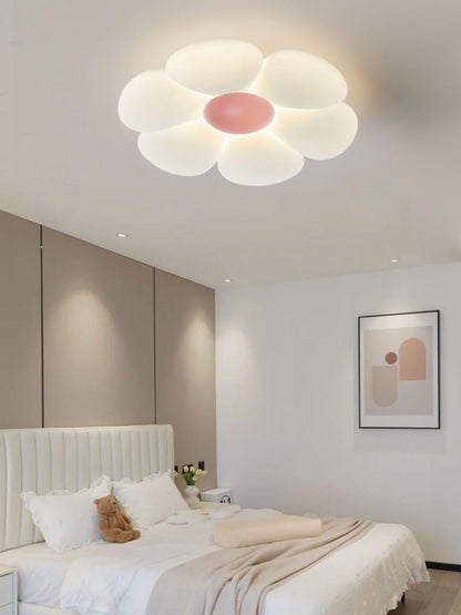 Plafondlamp Bloem Kinderkamer met Geïntegreerde LED en Dimbare Uitvoering