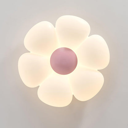 Plafondlamp Bloem Kinderkamer met Geïntegreerde LED en Dimbare Uitvoering