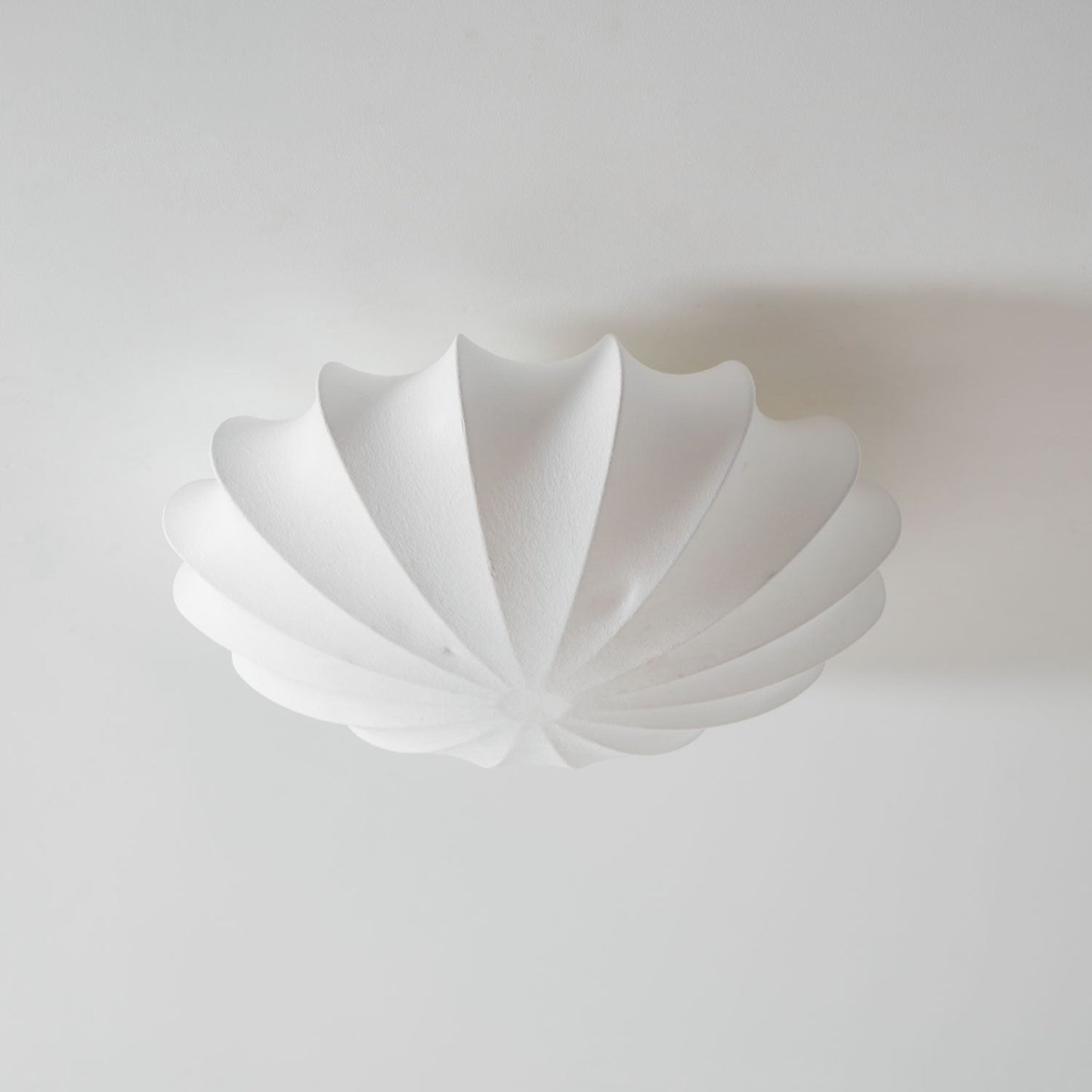 Plafondlamp Bohemian met Bloemvormige Stalen Draadkap en Stoffen Bekleding