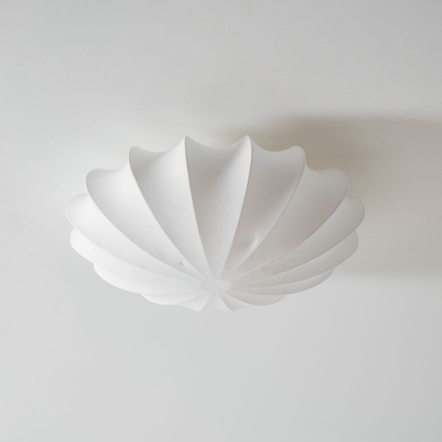 Plafondlamp Bohemian met Bloemvormige Stalen Draadkap en Stoffen Bekleding