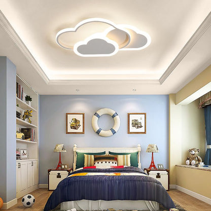 Plafondlamp Kinderkamer LED met Ster, Hart of Wolk Vorm