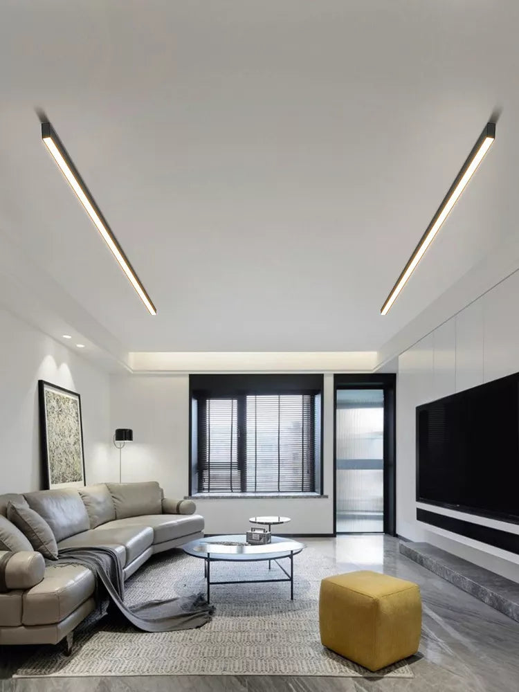 Plafondlamp LED Minimalistisch Lineair met Geïntegreerde LED