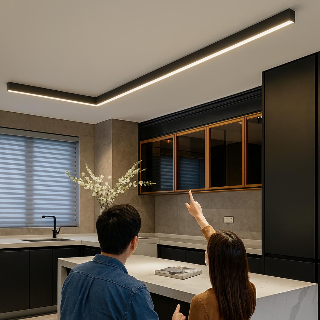 Plafondlamp LED Minimalistisch Lineair met Geïntegreerde LED