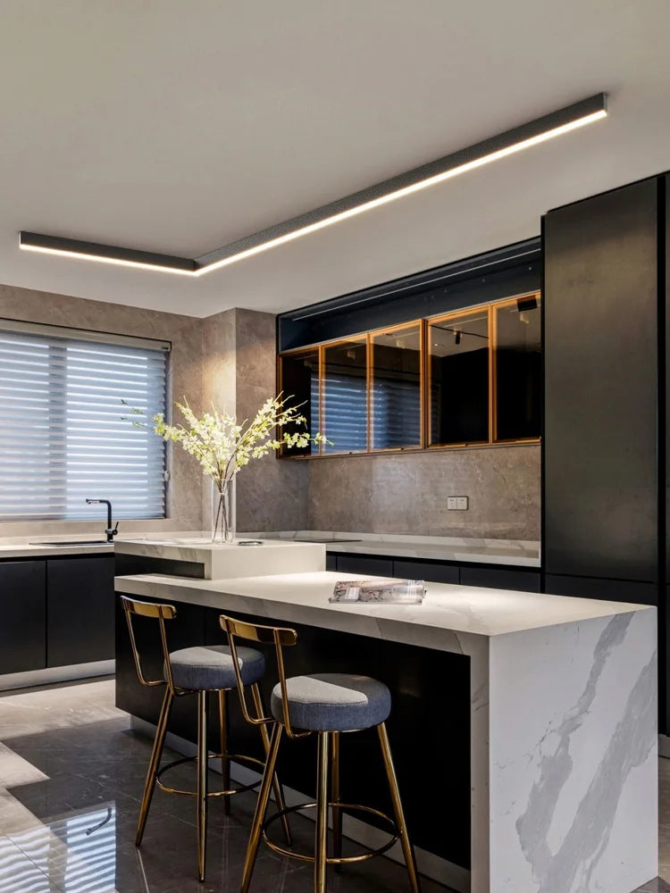 Plafondlamp LED Minimalistisch Lineair met Geïntegreerde LED