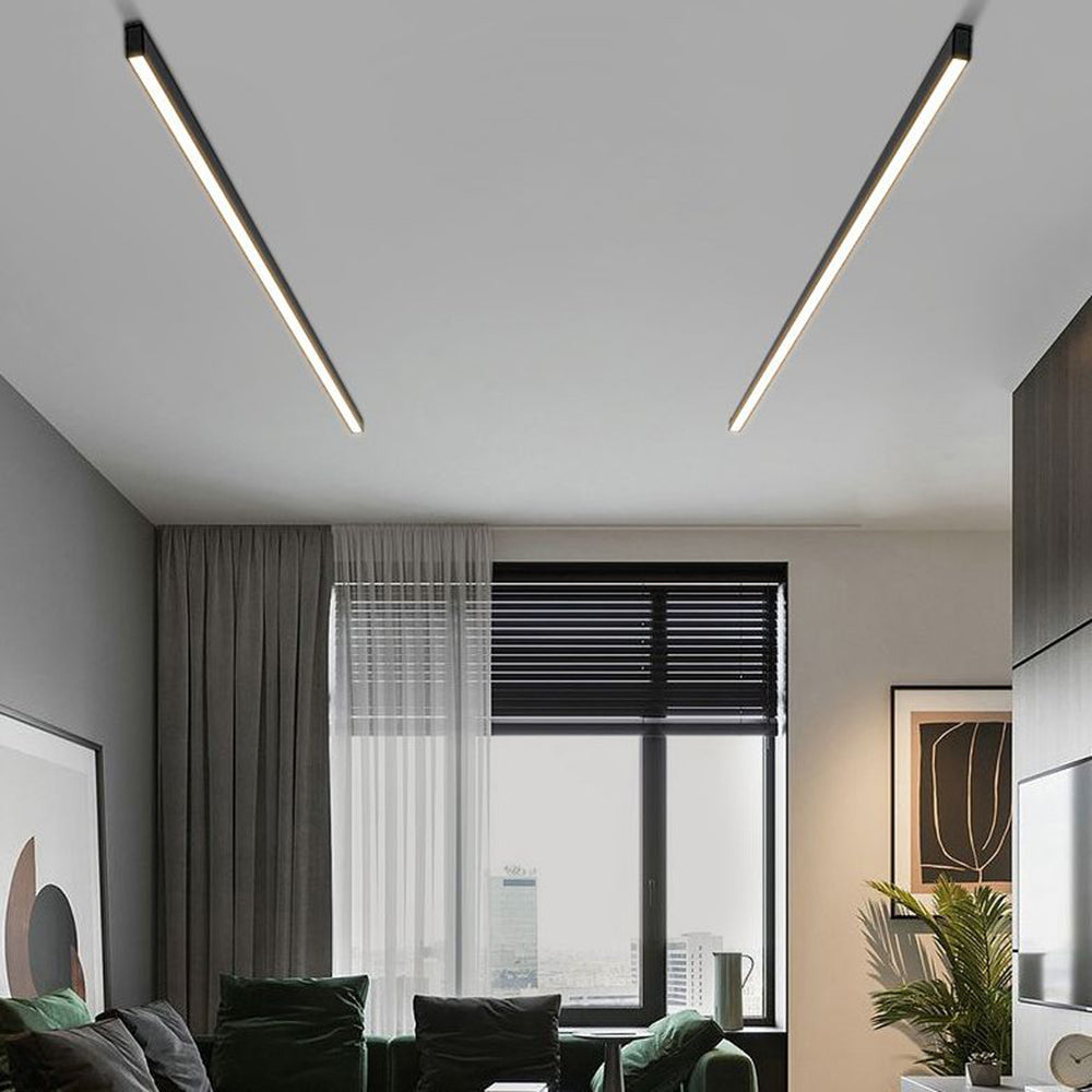 Plafondlamp Lineair Minimalistisch LED Dimbaar met 3 Lichttemperaturen