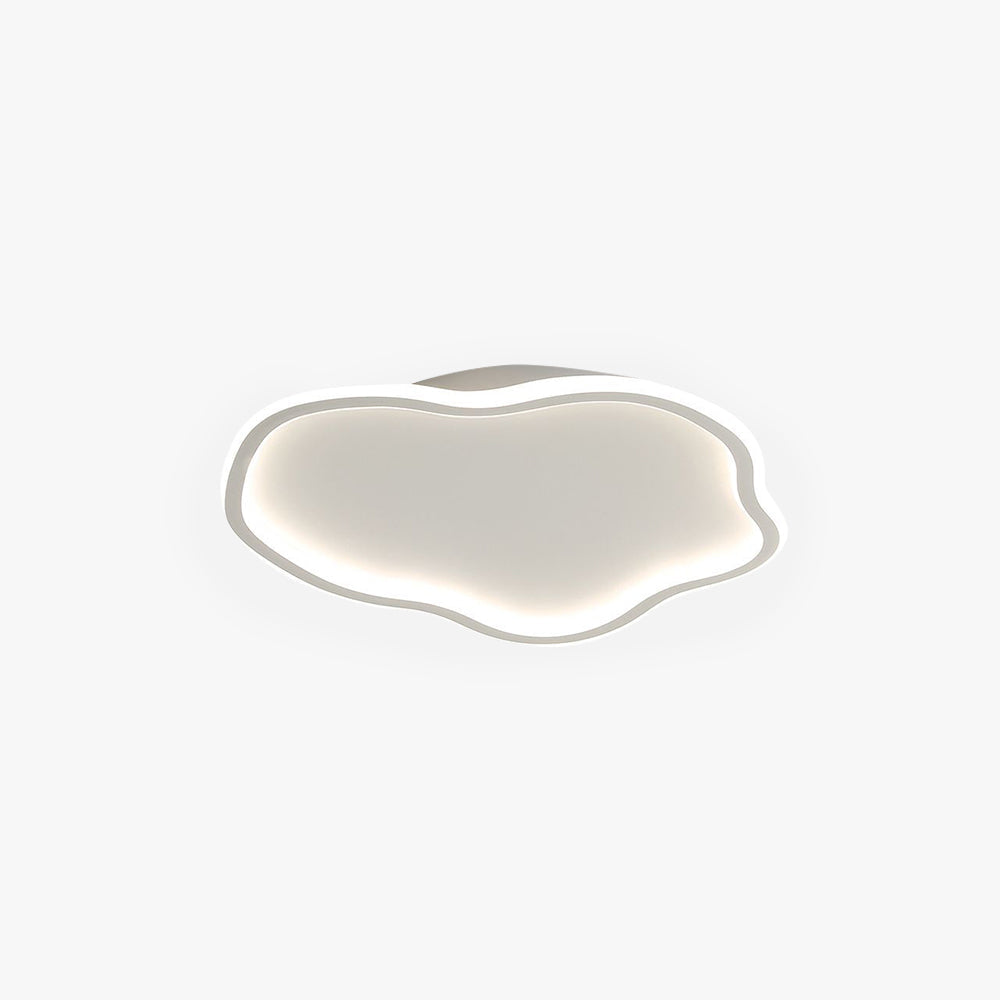 Plafondlamp Minimalist met Wolkvorm en Geïntegreerde LED