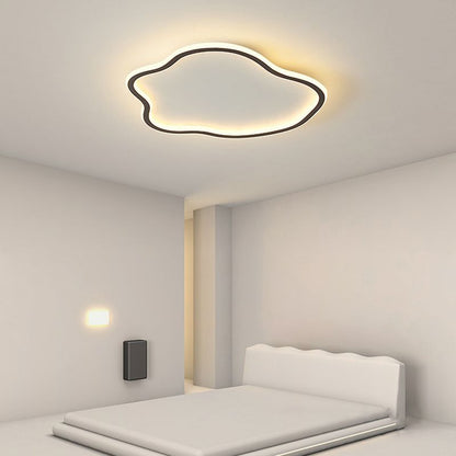 Plafondlamp Minimalist met Wolkvorm en Geïntegreerde LED