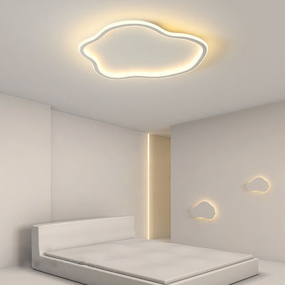 Plafondlamp Minimalist met Wolkvorm en Geïntegreerde LED